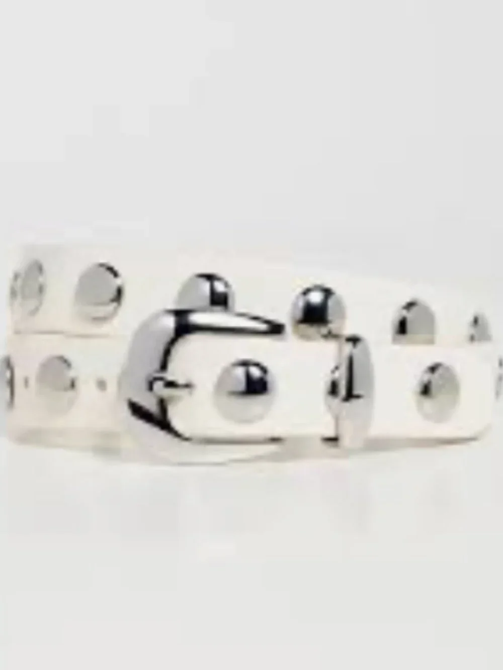 New! $85 Madewell Western Coastal Cowboy Studded Silver Bead Belt